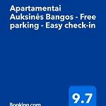 아파트 Apartamentai Auksines Bangos - Free Parking - Easy Check-in 클라이페다