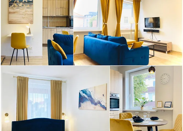 Apartamentai Auksines Bangos - Free Parking - Easy Check-in * Klaipeda